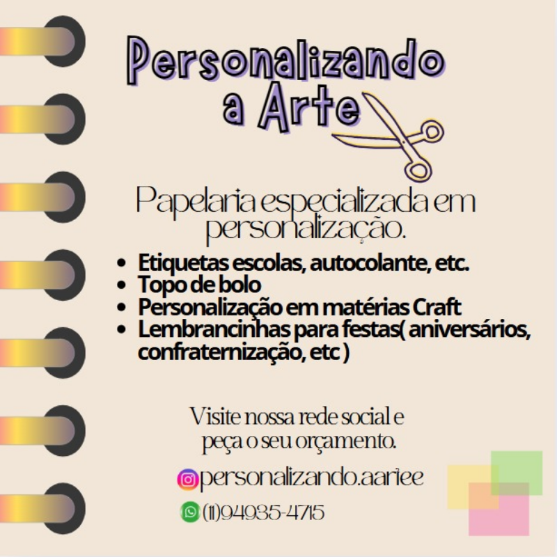 Personalizando a Arte
