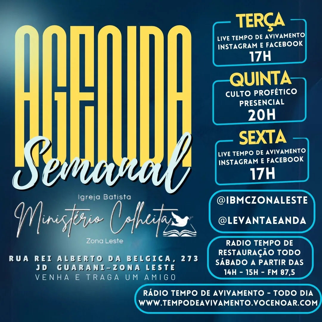 AGENDA SEMANAL